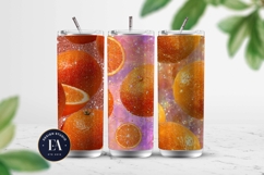 Glitter Orange Pattern | Sparkly Citrus Texture Product Image 2