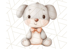 Cute Stuffed Animal Clipart for Nursery Decor Png Product Image 4