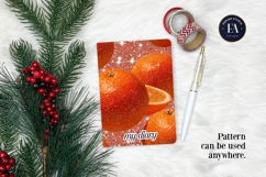 Glitter Orange Pattern | Sparkly Citrus Texture Product Image 4