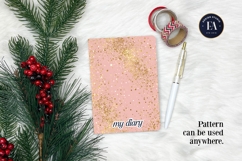 Pink Gold Shimmer Digital Paper, Glitter Texture Product Image 3