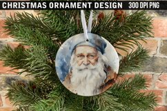 Christmas Ornament Sublimation PNG Design Product Image 1