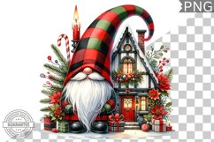 Christmas Gnome Sublimation - Clipart PNG Bundle Product Image 2