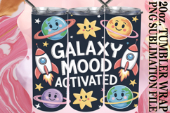 Radiant thoughts 20oz tumbler wrap, Funny Quote Product Image 1