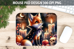 Watercolor Fox Mouse Pad Sublimation - Animal PNG Product Image 1