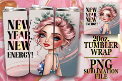 Playful Moments 20oz tumbler wrap, Woman Product Image 1