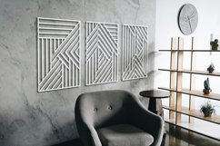 svg file "Abstraction set of 3 pieces" Product Image 3