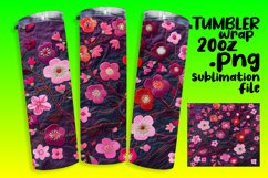 Color Burst Abstract Embroidered Sublimation Wrap Product Image 1