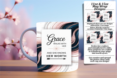 Happy 15oz Mug Wrap Png Template , Religious Product Image 1