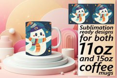 15x Haunted Ghost Mug Wrap Bundle, Fall Fun 11oz &amp; 15oz Product Image 10
