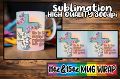 Graceful elegance 11oz 15oz mug wrap, Cross Product Image 1