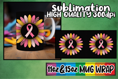 Joyful adventures 11oz 15oz sublimation wrap, Breast Cancer Product Image 1