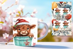 Vivid 11oz Mug Wrap Png Artwork , Christmas Product Image 1