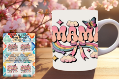 Sweet 15oz Mug Wrap Png Artwork , Mama Product Image 1
