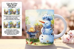 Tropical Treats: Christmas Snowman Wraps Product Image 1