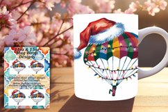 Enchanting 11oz Mug Wrap Png Design , Holiday Product Image 1