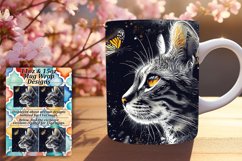 Cat Craze Coffee Cup: Sublimated Joy Product Image 1