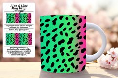 Glittering Leopard Print Mug Wrap 11oz/15oz Patterns Product Image 1