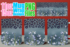 Refreshing moments sublimation mug wrap, Leopard Prints Product Image 1