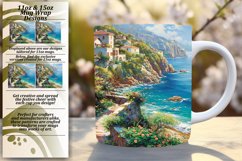 Meadow Charm Mug Wrap: Sublimation - 11oz/15oz Product Image 1