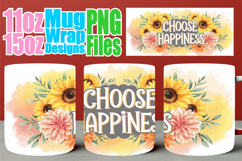 Radiant vibes 11oz 15oz sublimation wrap, Quote Product Image 1