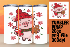 PLAYFUL 20oz Tumbler Design , Christmas Product Image 1