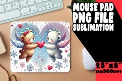 RADIANT MOUSE MAT PNG INSPIRATION, Valentine Bear Product Image 1
