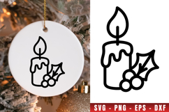 Christmas icon svg, icon png clipart, christmas outline svg Product Image 1