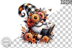 Halloween Gnome Sublimation - Clipart PNG Design Product Image 1