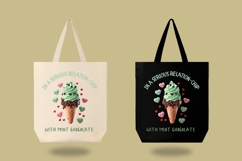 Funny ice cream quote PNG for sublimation and T-shirt design Product Image 2