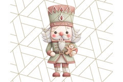 Nutcracker Clipart, Festive Holiday Toy Soldier PNG Art Product Image 5