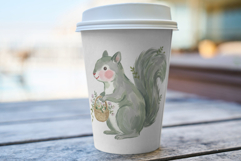 Summer Squirrel Garden Clipart Product Image 5