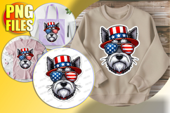 Unique Tote Bag Art Magic PNG, American Dog Product Image 1