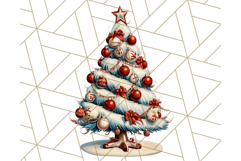 Vintage Glamorous Christmas Party Clipart PNG, Holiday Png Product Image 5