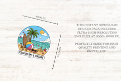 Summer Beach Stickers Product Image 3
