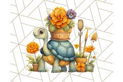 Whimsical Garden Friends Clipart PNG, Animal PNG Product Image 5