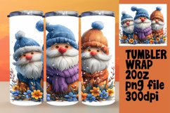 Christmas Gingerbread Design 20oz Tumbler Sublimation Product Image 1