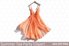 Summer Tea Party Clipart Product Image 1