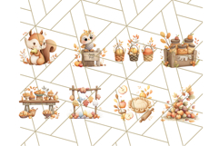 Woodland Apple Orchard Festival PNG Fall Clipart Product Image 5