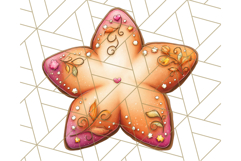 Fall Cookie Clipart PNG, Autumn Sweets Pumpkin Cookies Product Image 5