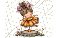 Woodland Autumn Parade Clipart PNG Fall Animals Product Image 5