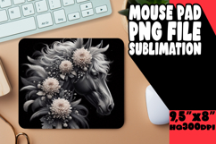 JOYFUL MOUSE PAD PNG ART, Horse Product Image 1