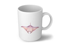 Cute Manta Ray Ocean Giant Marine Animal PNG Summer Aquatic Product Image 6