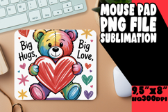 WHIMSICAL mouse mat Gift Magic, Valentines Day Product Image 1