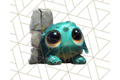 Slime Monster Clipart, Colorful Goo Graphics Png Product Image 5