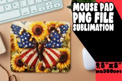 Allegiance Ascendancy: Sublimation American Flag Mouse Mat Product Image 1