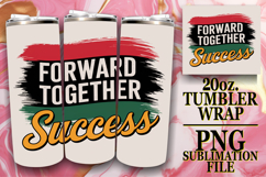 PRESENT OF LAUGHTER 20oz TUMBLER WRAP, Juneteenth Product Image 1