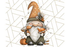 Thanksgiving Gnome Clipart PNG Cute Fall Gnomes, Gnome Png Product Image 5