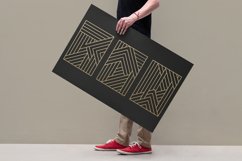 svg file "Abstraction set of 3 pieces" Product Image 4