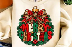 Preppy Pink Merry Christmas PNG, Funny Christmas PNG, Merry Product Image 1