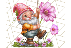 Gnomes at Work Clipart PNG, Cute Gnomes PNG Illustration Product Image 5